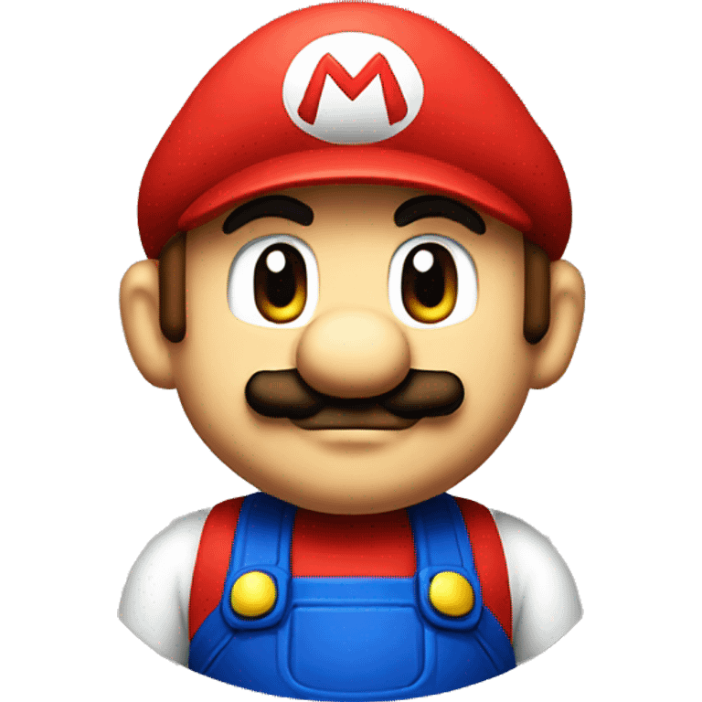 Super Mario Emoji pixelied emoji