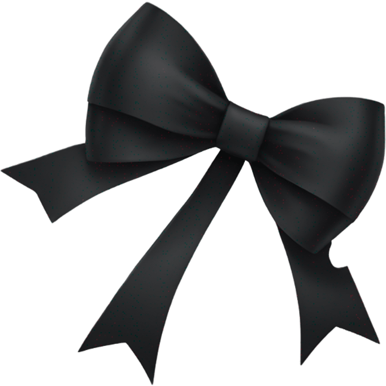 black bow emoji