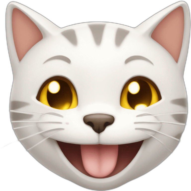 Gato sonriendo  emoji