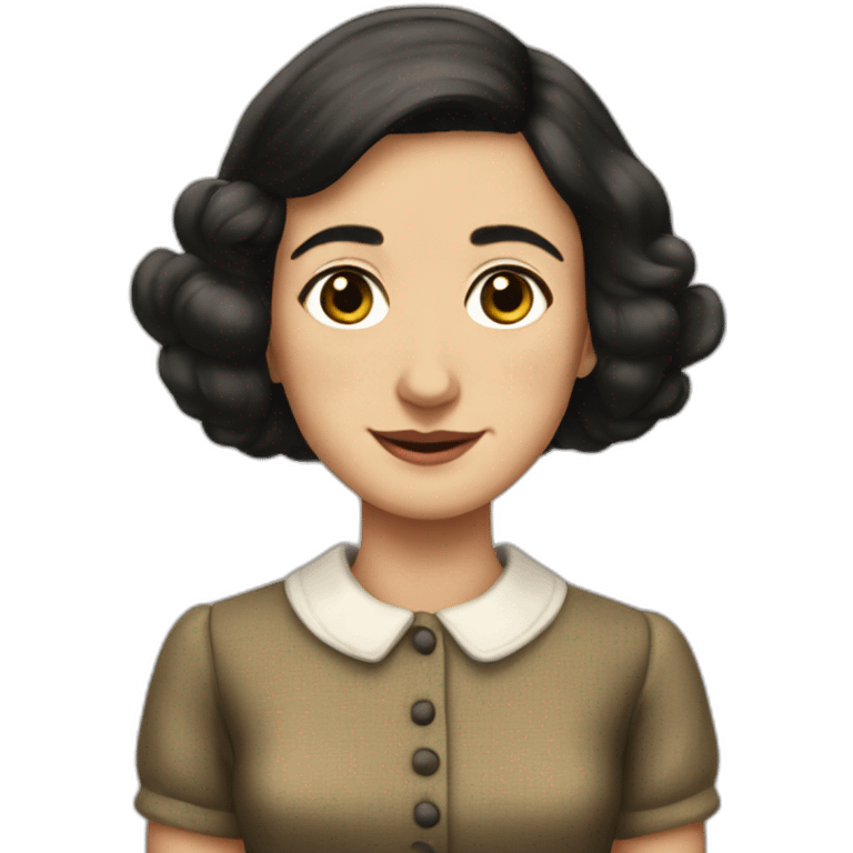 Anne Frank emoji