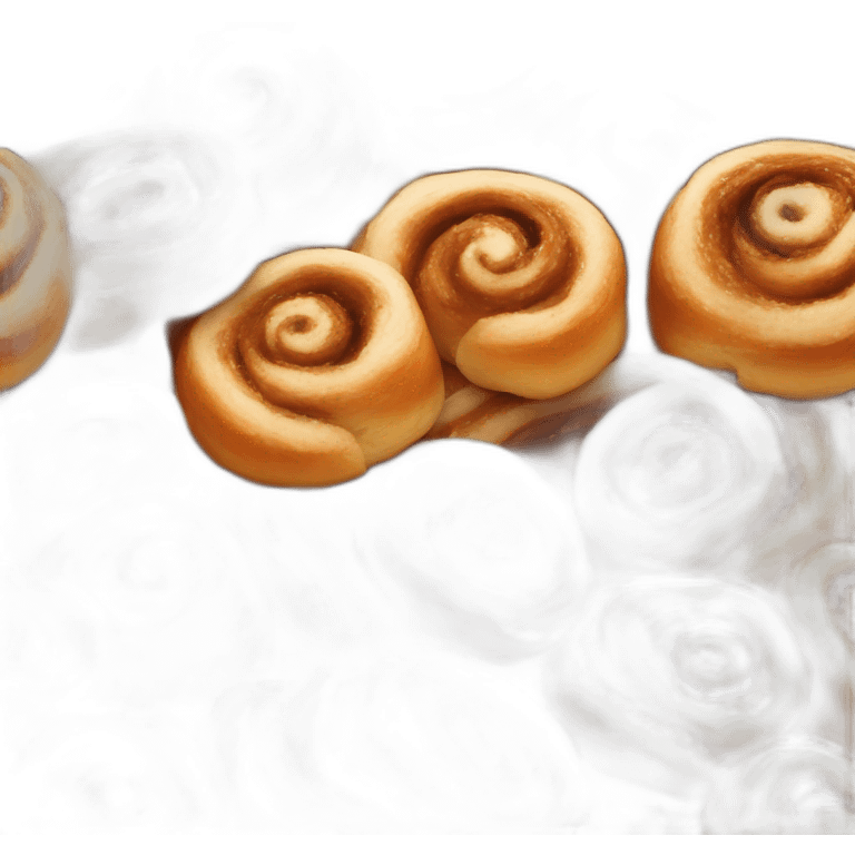 one cinnamon bun emoji