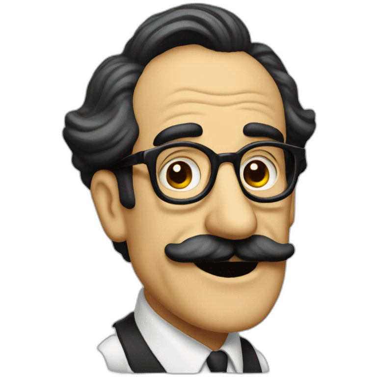 Groucho marx emoji