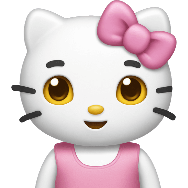 Hello kitty emoji