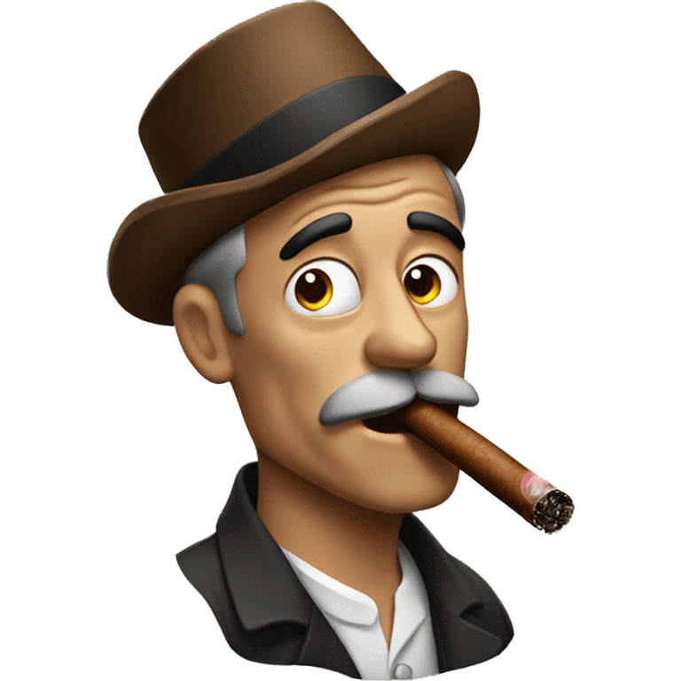 smoking cigar emoji