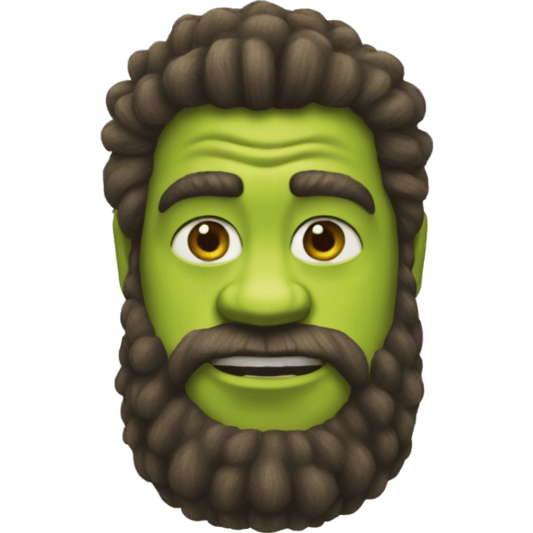 shrek hair beard emoji