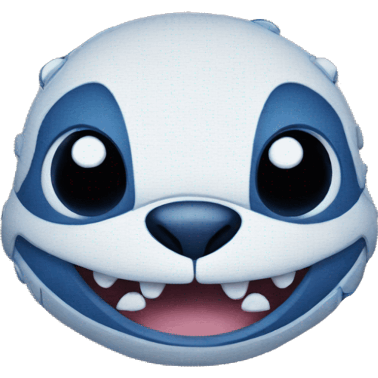 Stitch head emoji