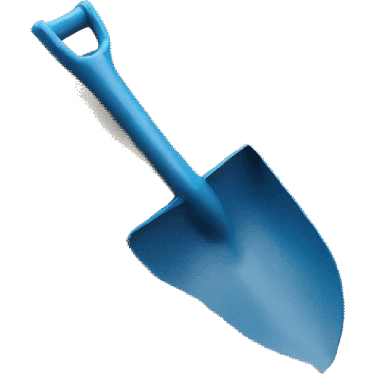 Small Plastic Kids shovel in Sand  emoji