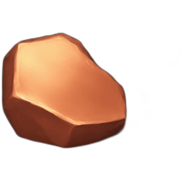 Copper ore emoji