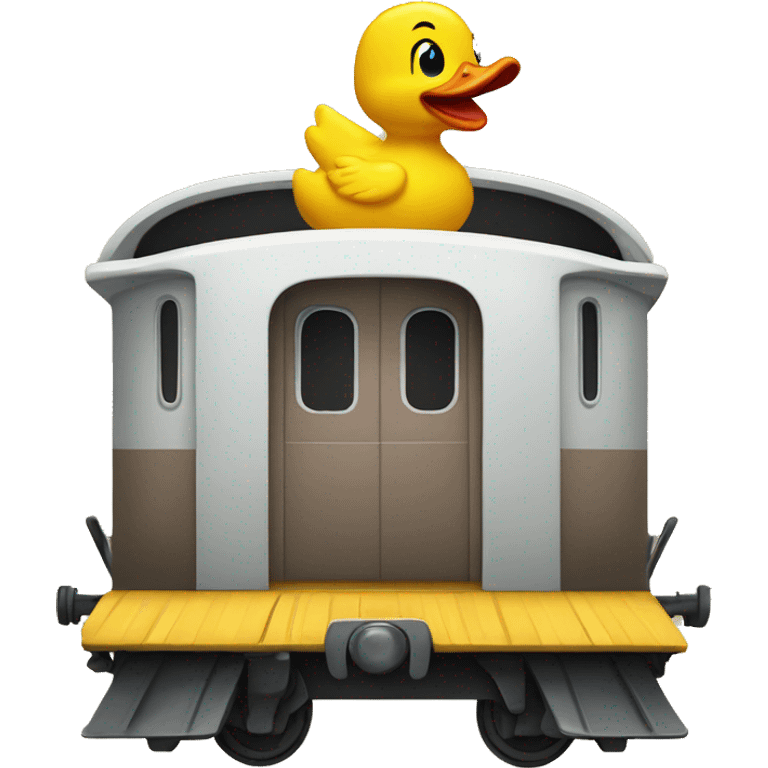 duckie train car emoji