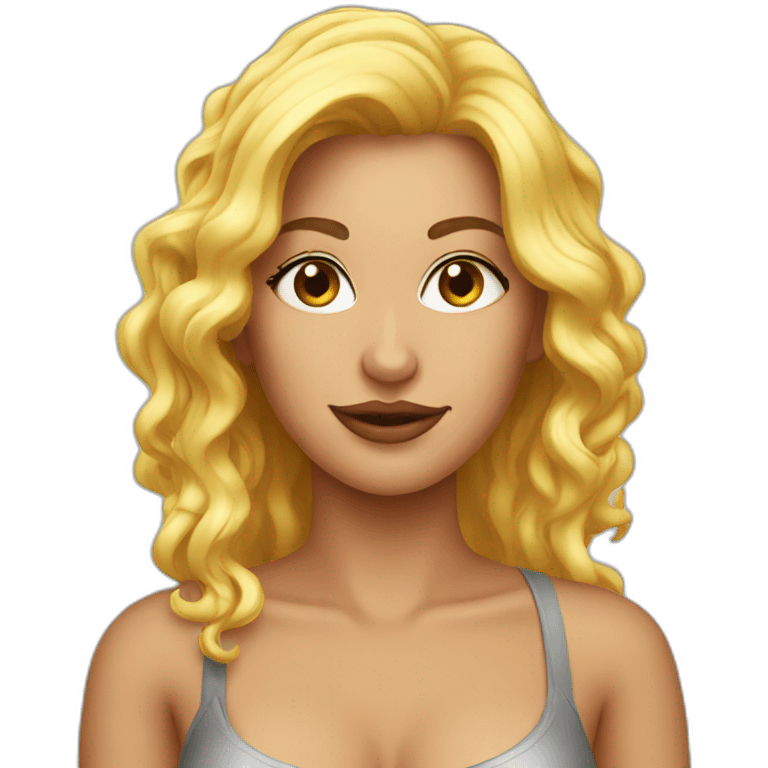 Sexy lady emoji