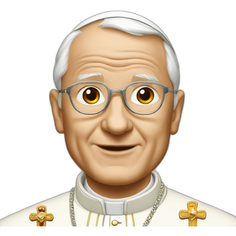 Pope john paul 2 emoji