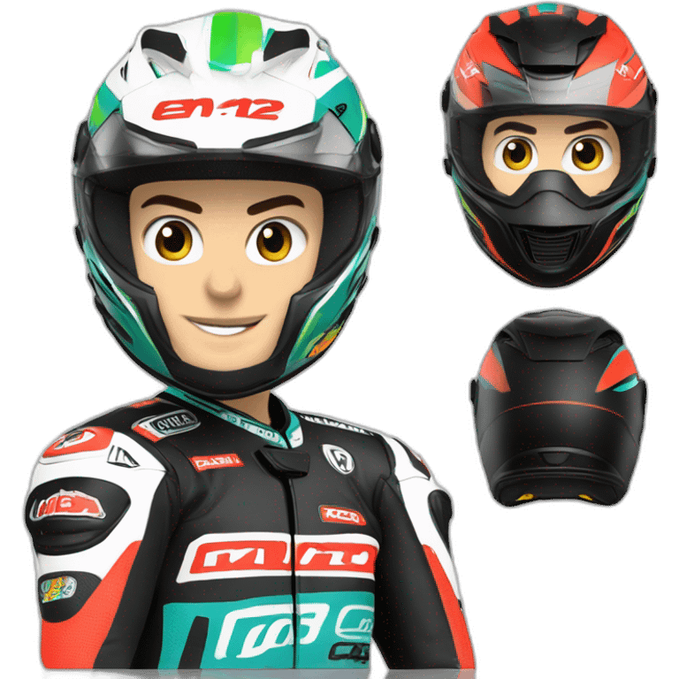 numéro moto fabio quartararo emoji