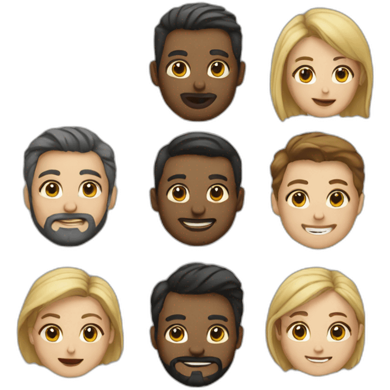 10 people design team emoji