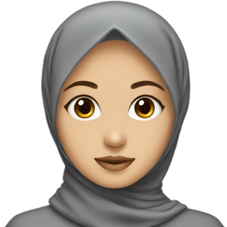 Ayu hijab emoji