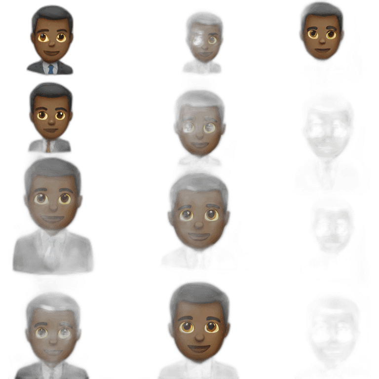 black businessmen emoji