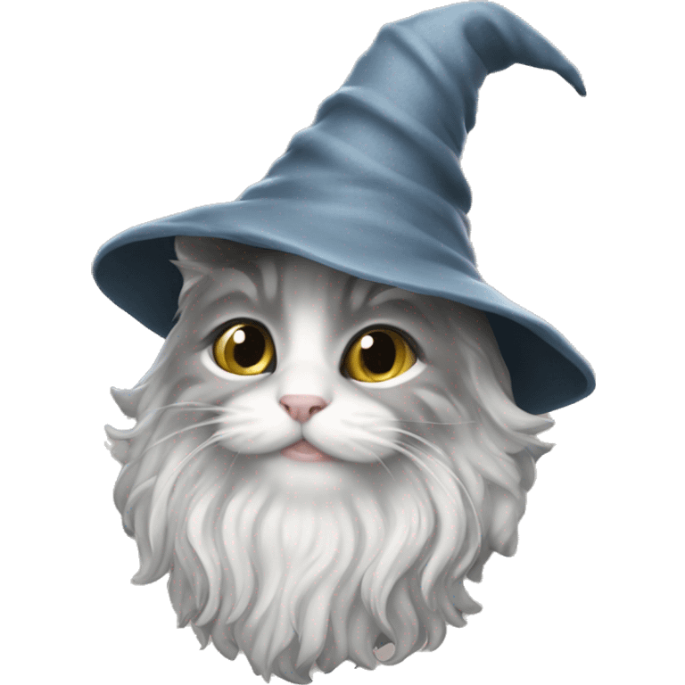 kitten gandalf wizzard emoji