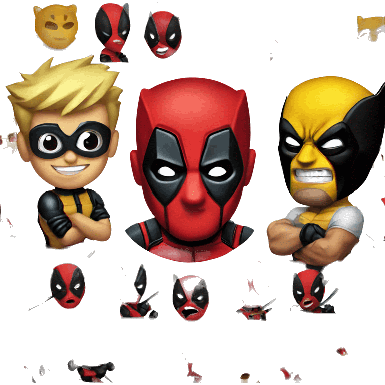 Deadpool and Wolverine  emoji