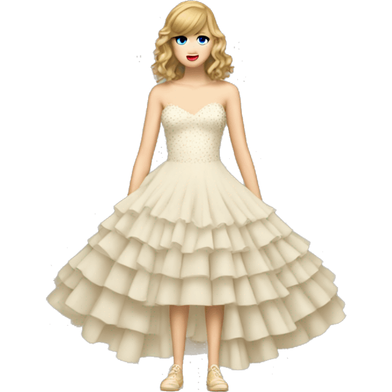 taylor swift dress from teardrops on my guitar music video  emoji