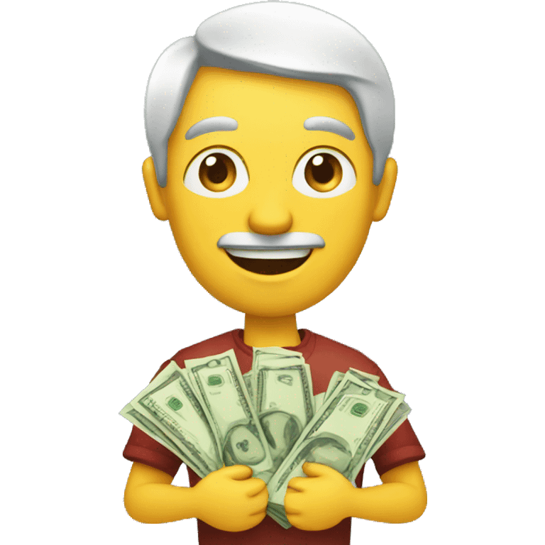 Portuese with money emoji