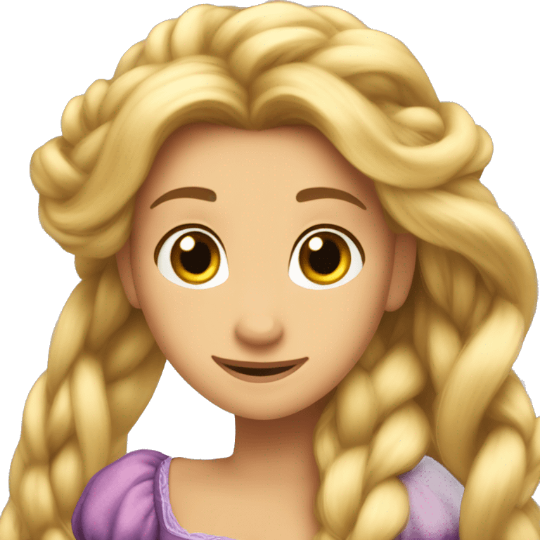 Rapunzel emoji