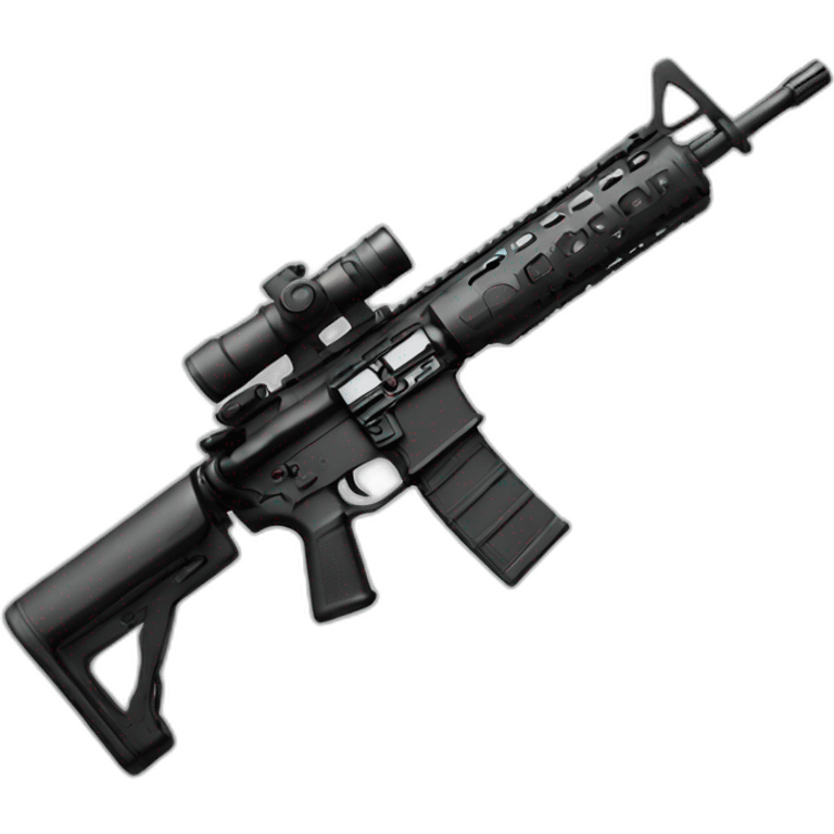 AR-15 with carry handle emoji