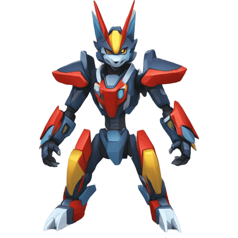 Zeraora-Zoroark-medabot-Mecha emoji