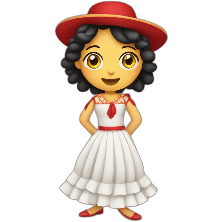 peruvian flamenco emoji