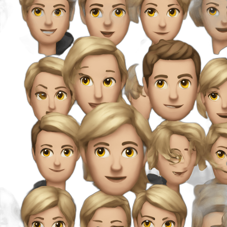 Macron  Brigitte emoji