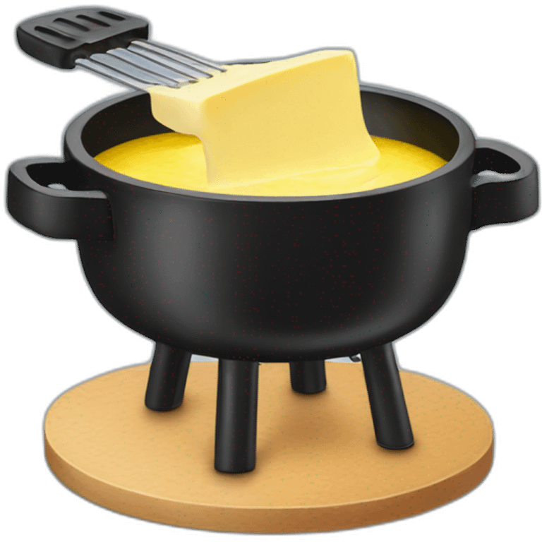 raclette fondue emoji