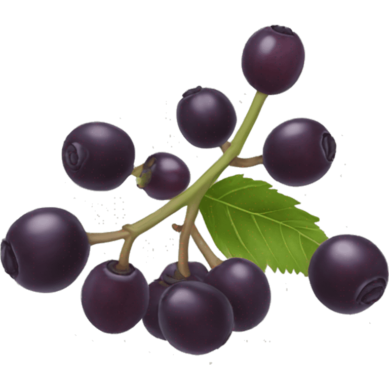 Elderberry emoji