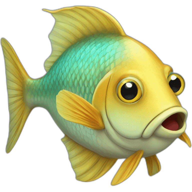 very good lookingfish emoji