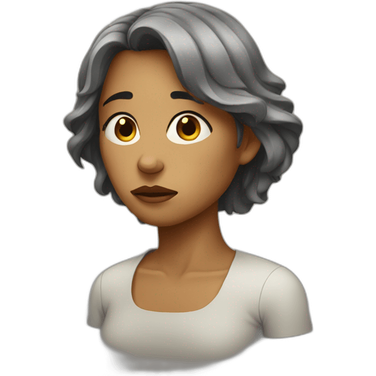 Sad women emoji