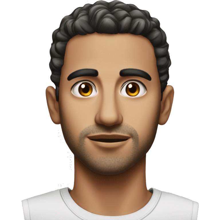 guy 24 years old arab 2011 photorealistic serious emoji