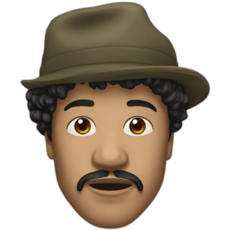 Menace Santana rappeur français emoji