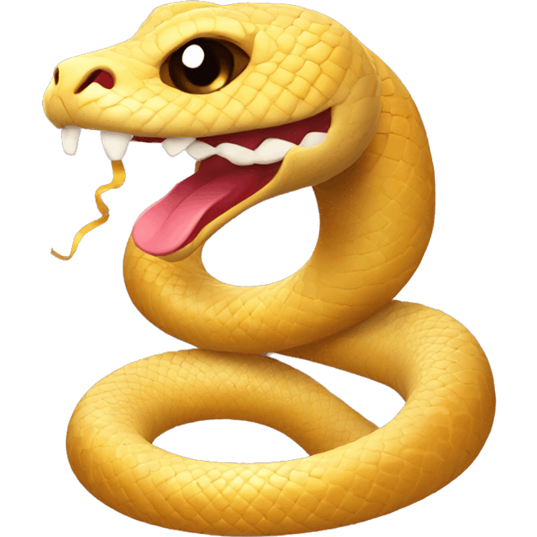 happy face chinese new year snake emoji