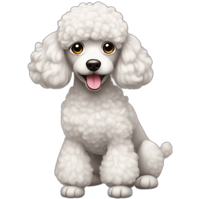 Luna poodle emoji