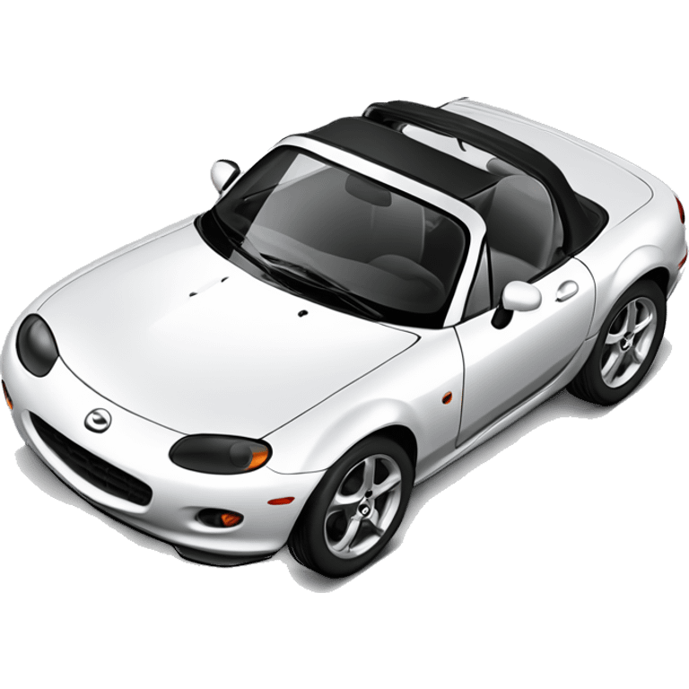 Older model Mazda MX-5 emoji