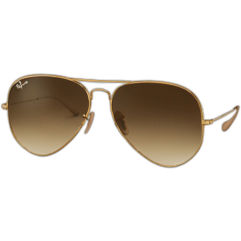 Ray-Ban aviator glasses emoji