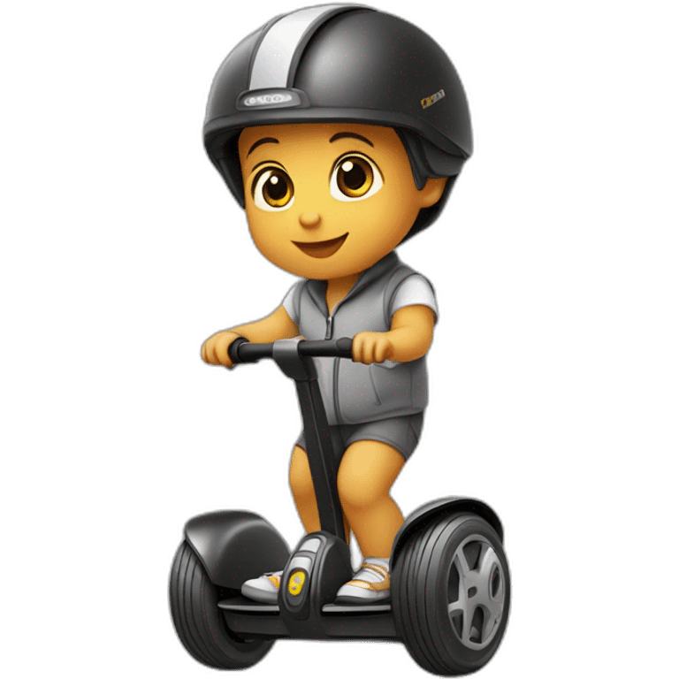 baby on segway emoji