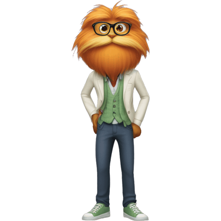 Preppy Lorax  emoji