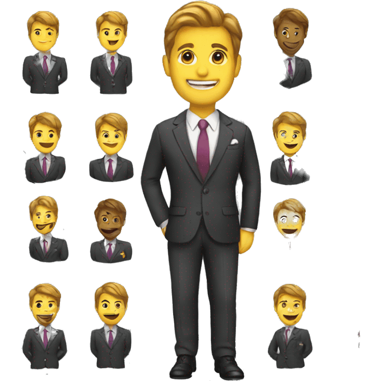 suit business owners emoji