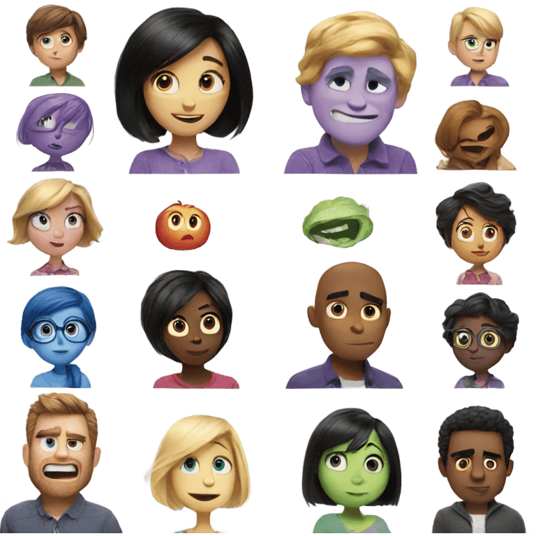 Inside out 2 emoji