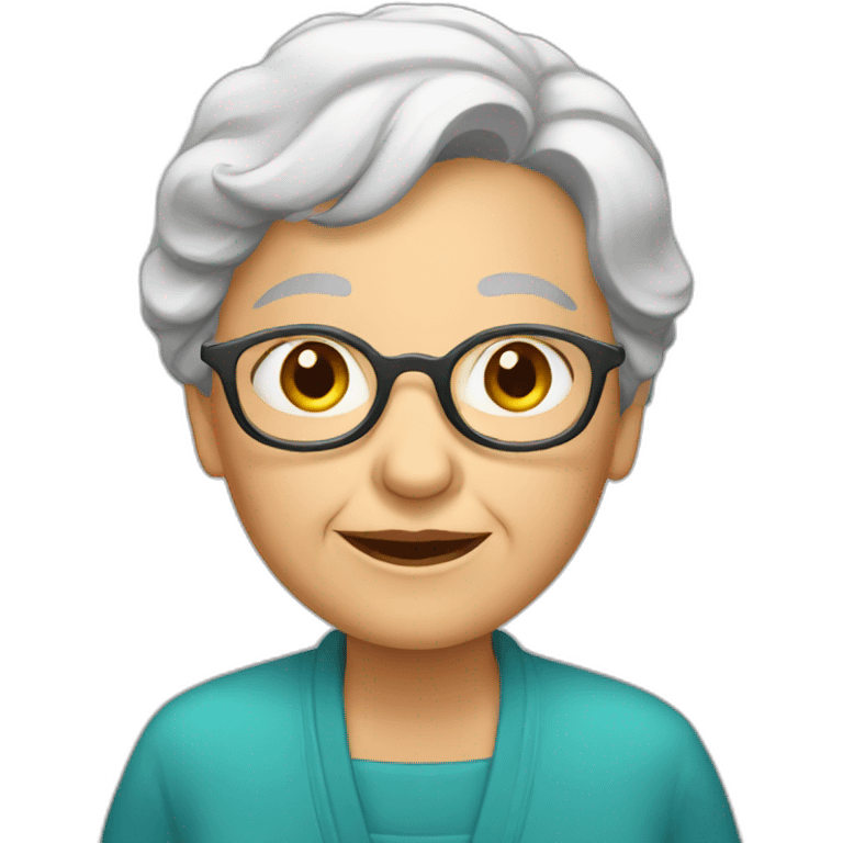 old women emoji