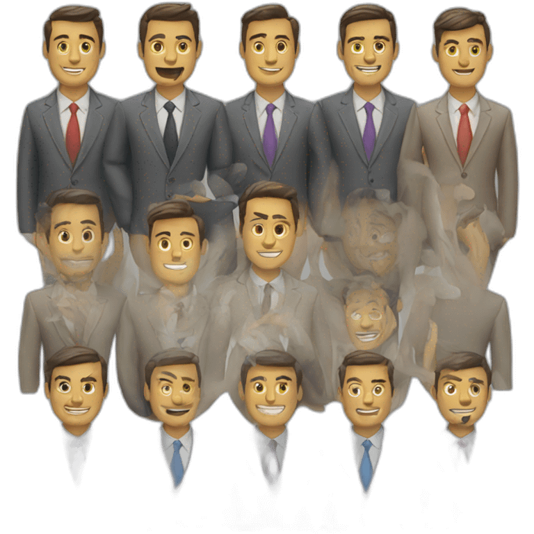 BUSINESS MAN TEAM emoji