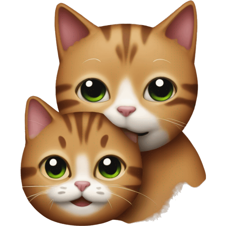 cinnamon and cat emoji