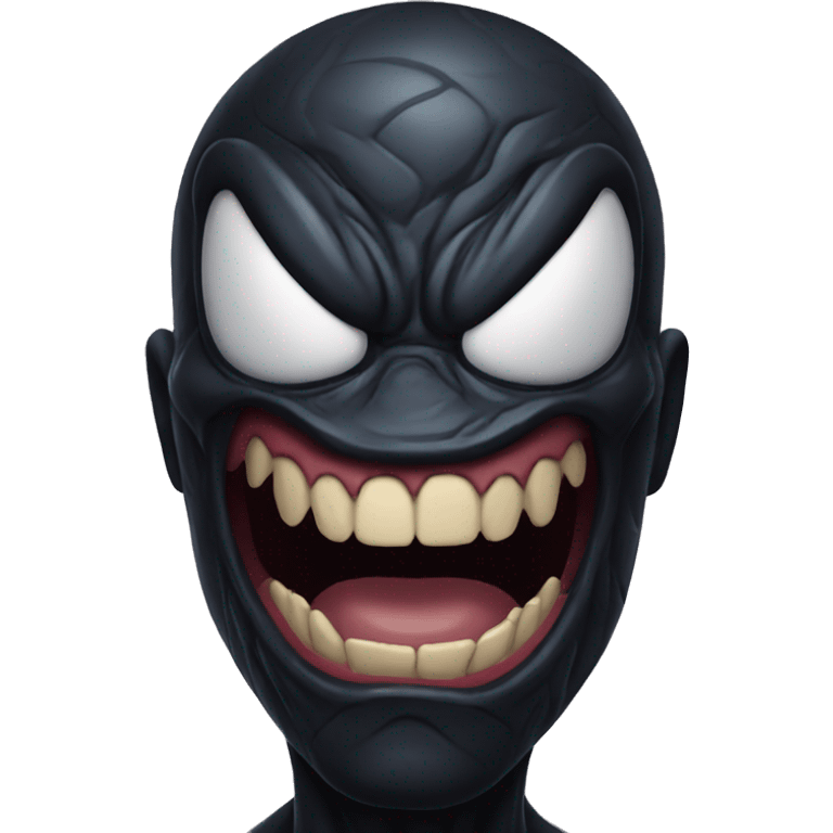 Venom face emoji