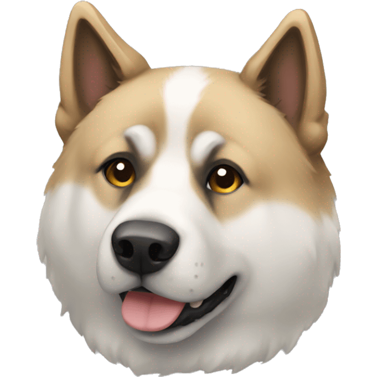 Akita shepherd  emoji