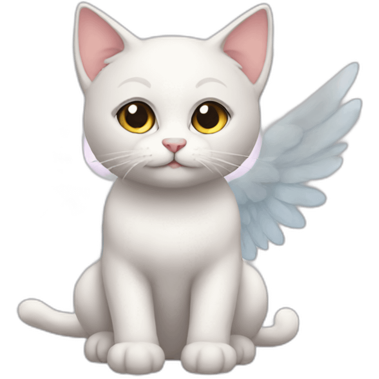 angel cats emoji