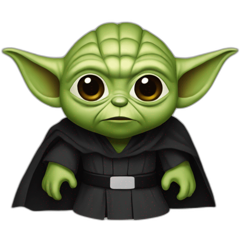 Maître Yoda et Dark vador emoji