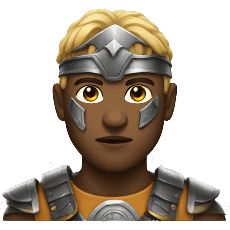 Internal gaze of a warrior  emoji